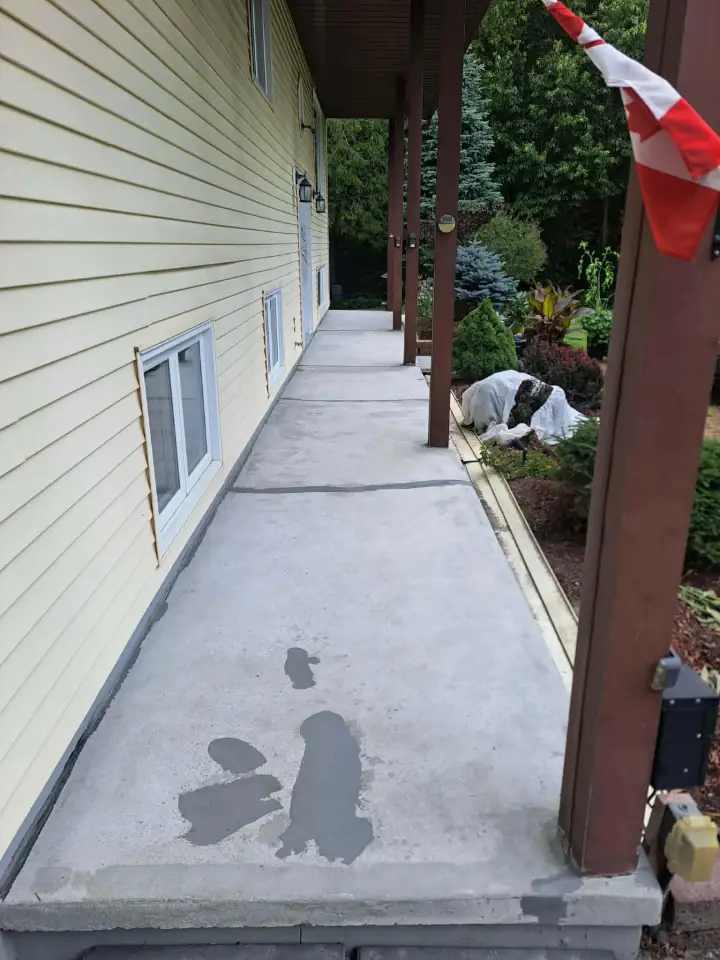 Porch restoration — before